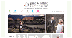 Desktop Screenshot of jamieandnataliephoto.com